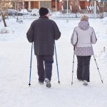 active seniors outdoors